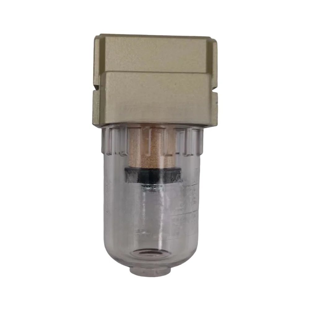 AF2000-02 Air Filter Copper Element Oil Water Separator 1/4 Inch For PT Thread For Pneumatic System Compressor Aluminum Alloy To
