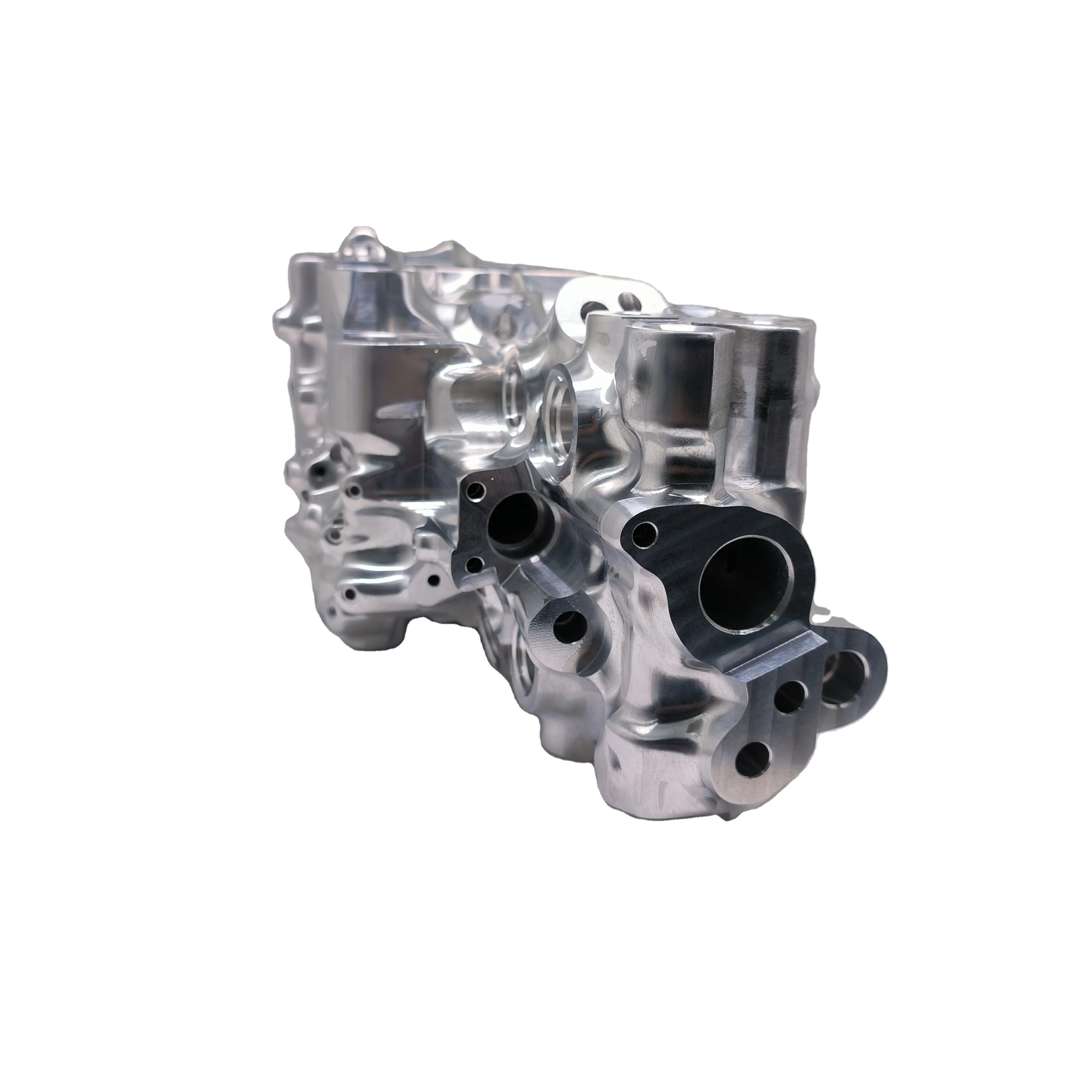 Customize CNC Service Custom CNC Pipe Liquid Through Passing Prototype Part OEM Aluminium Machine Engine Pump Spare Part