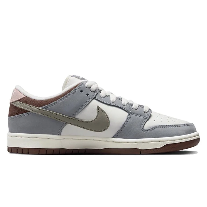 Nike Dunk SB Pro Skateboarding Shoes for Men and Women Unisex Grey White