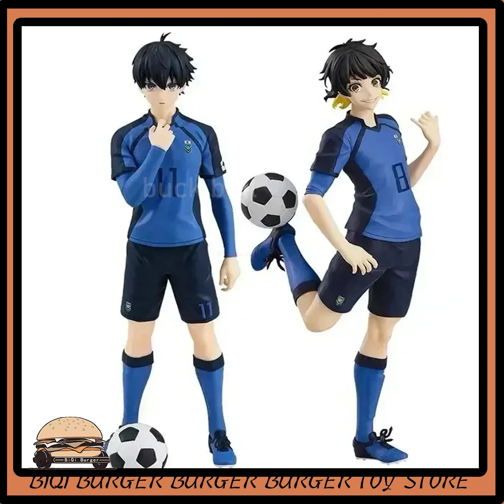 

Blue Lock Anime Figures Meguru Bachira Isagi Yoichi Action Figure Bluelock Figurine Pvc Statue Model Collectible Toy Child Gifts