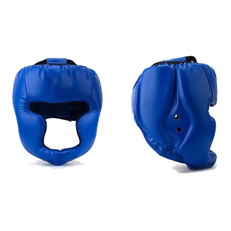 1 PC Boxing Sanda Combat Protective Gear Helmet Boxing Training Enclosed Helmet Muay Fighting Protection Head Protector Guard