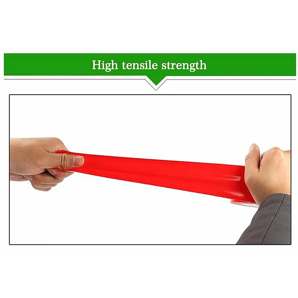 50mm Waterproof Sticky Adhesive Cloth Duct Tape Craft Repair Red Black Blue Brown Green Yellow White Silvery 8 Colors 10M image 4