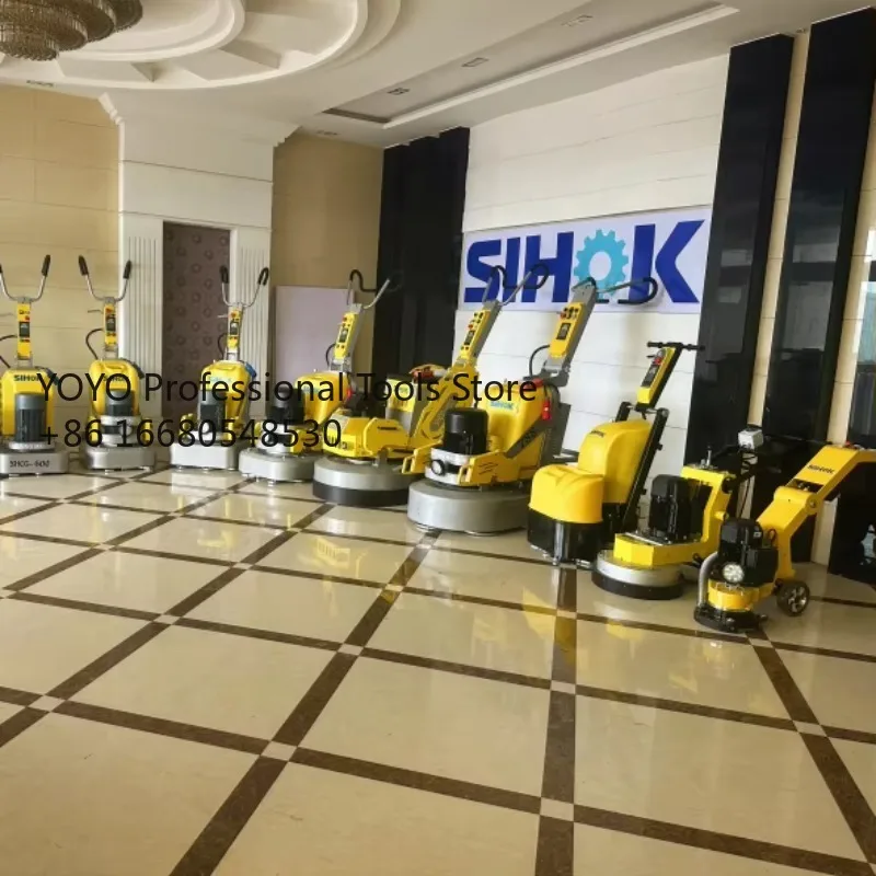 

9er220 В/380 В электрическая мощность 3 кВт 450 мм эпоксидная терраццо шлифовальная машина для бетонного пола полировальная машина для полировки пола