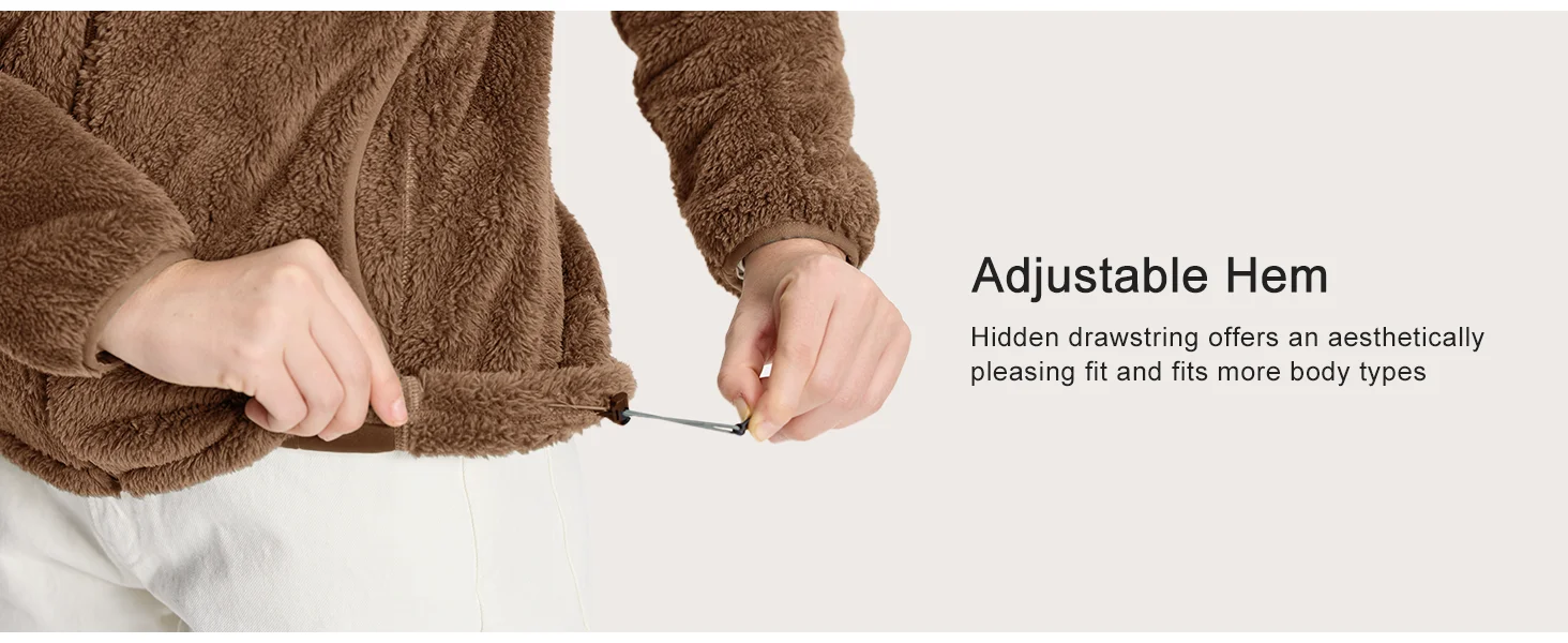 windproof elastcic adjustable hem