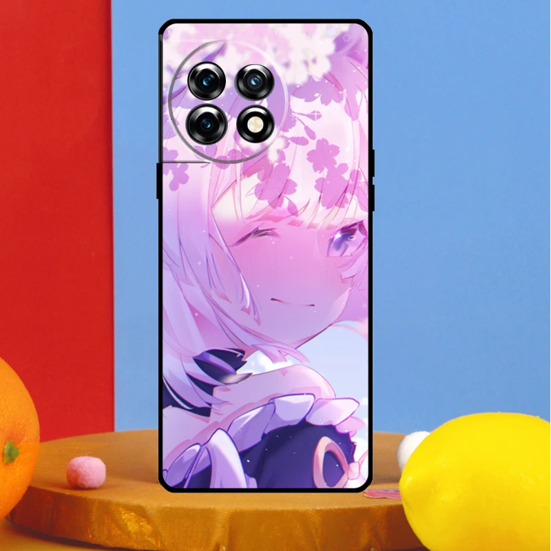 Genshin Impact Sangonomiya Kokomi Cover For OnePlus Nord 3 2 CE 4 Lite N30 N20 N10 OnePlus 8T 10T 13 13R 12 12R 11 10 Pro Case