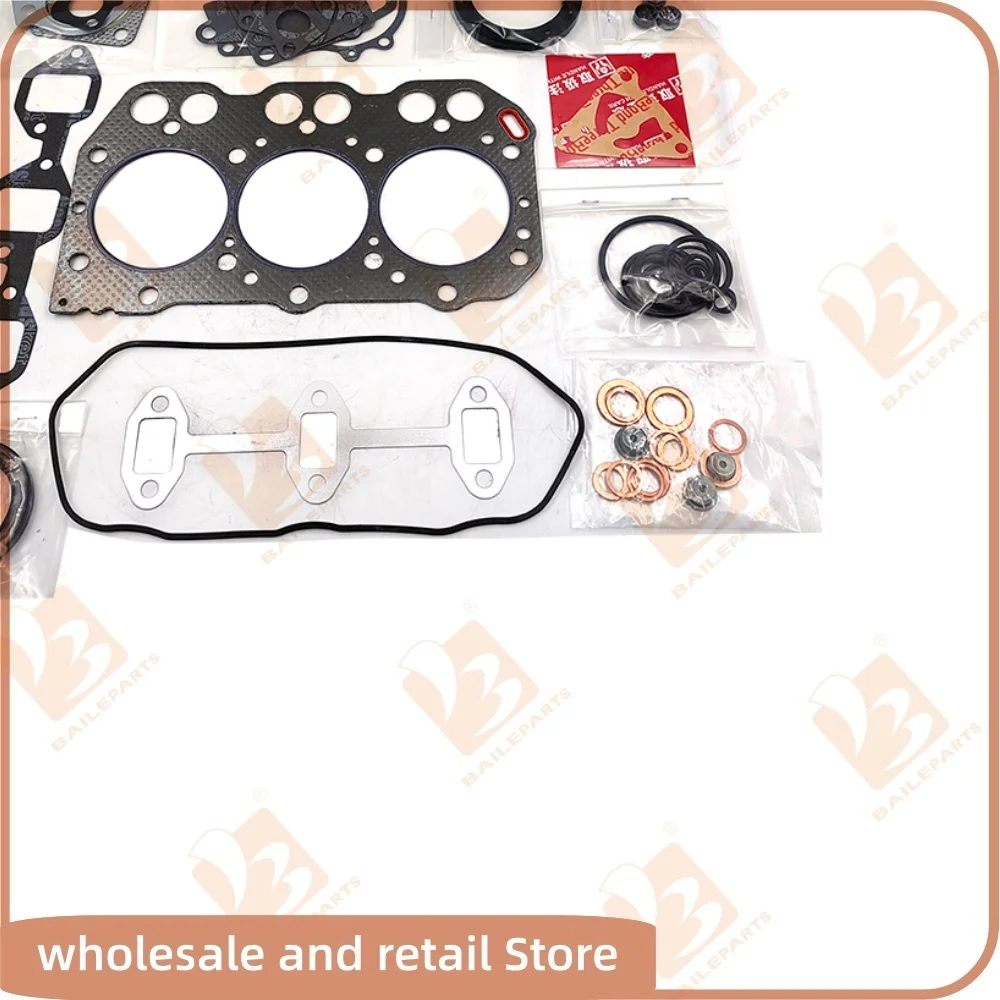 3TN72 For Yanmar Full Gasket Kit Set Diesel Engine or Cylinder Head Gasket Overhaul Rebuild Kit Engine Spare Parts