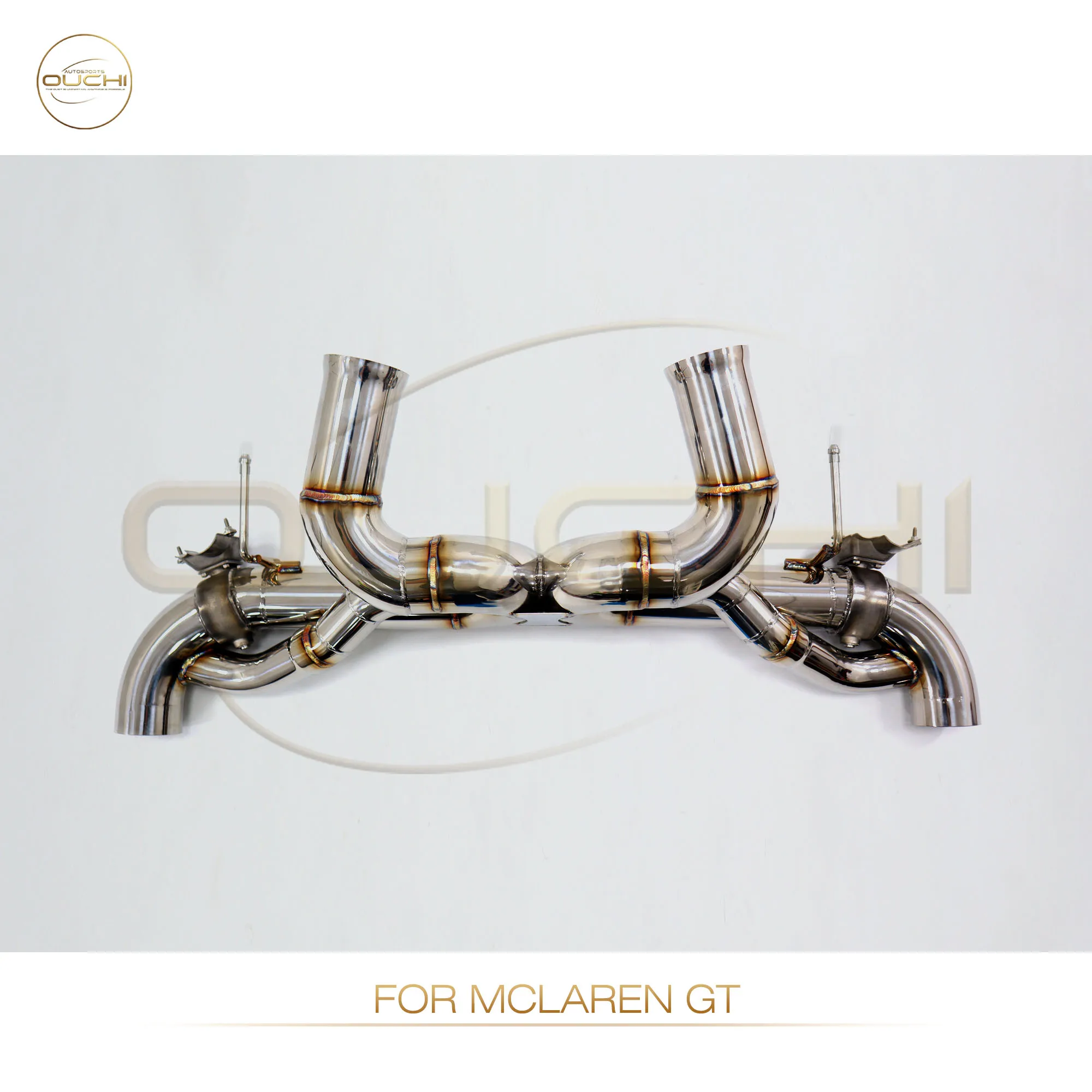 

Ouchi Exhaust System Stainless Steel Performance Catback for Mclaren GT 4.0T With OEM Valve Version