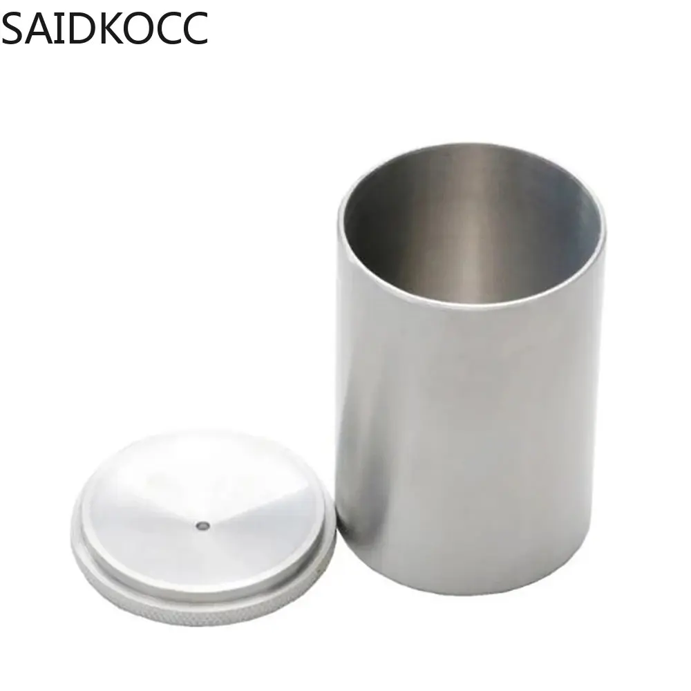 QBB Density Specific Gravity Cup Coating Density Cup Liquid Densimeter Pycnometer Stainless Steel/Aluminum Alloy 37/50/100ML