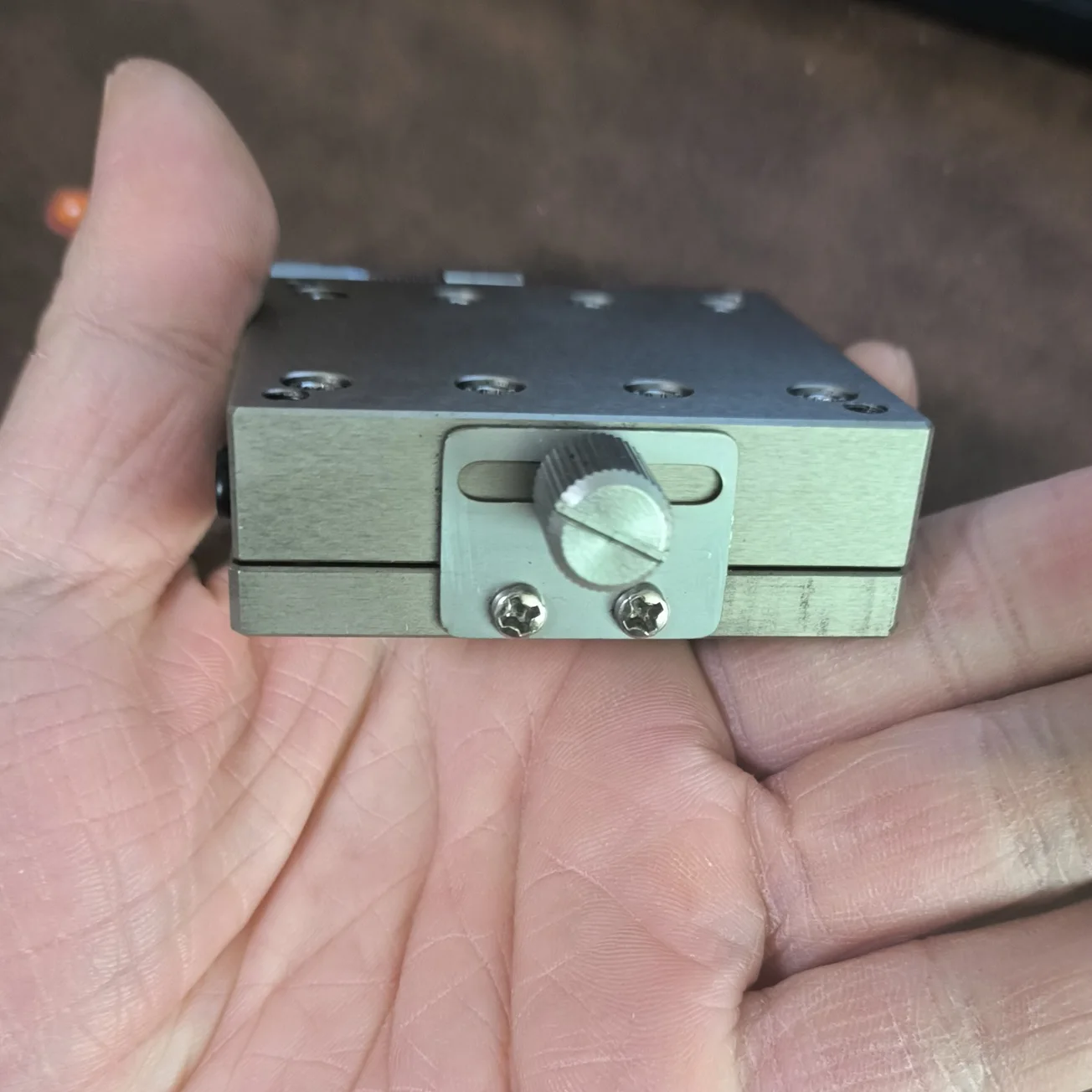 6cm Stainless steel fine adjustment slide manual adjustment platform