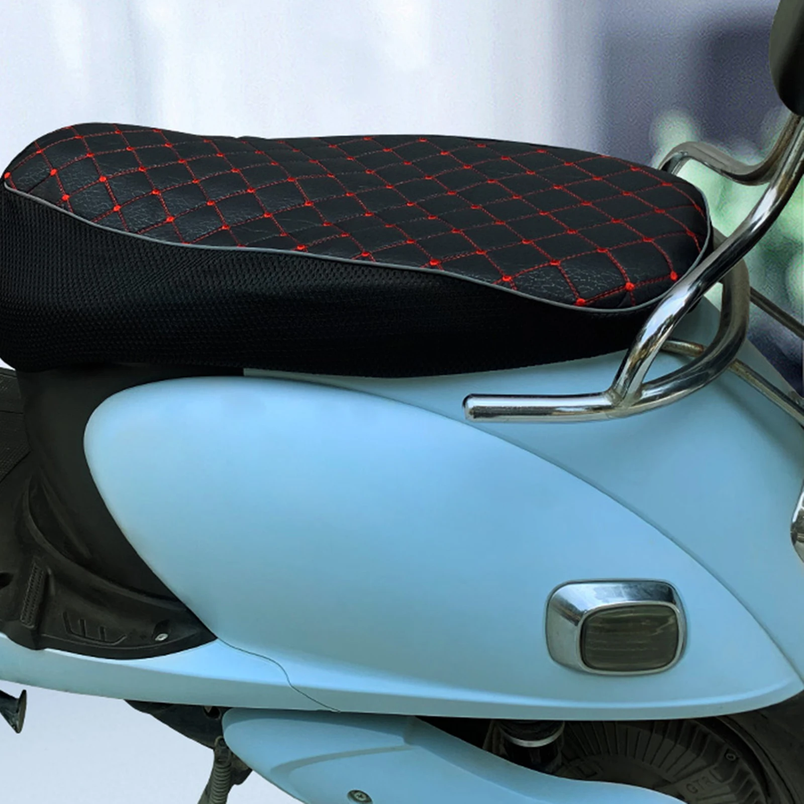 

motorcycle seat cover motorbike seats protector electromobile seat cushion cover motorcycle cushion protector