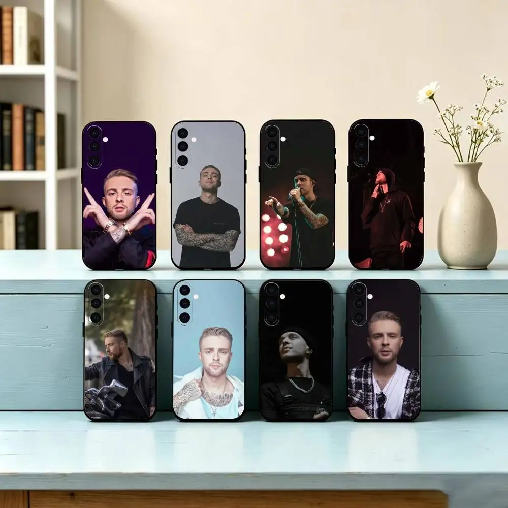 Egor Kreed EK Rapper Phone Case Black Silicone Soft For Samsung Galaxy A73,A72,A71,A70,A53,A52,A51