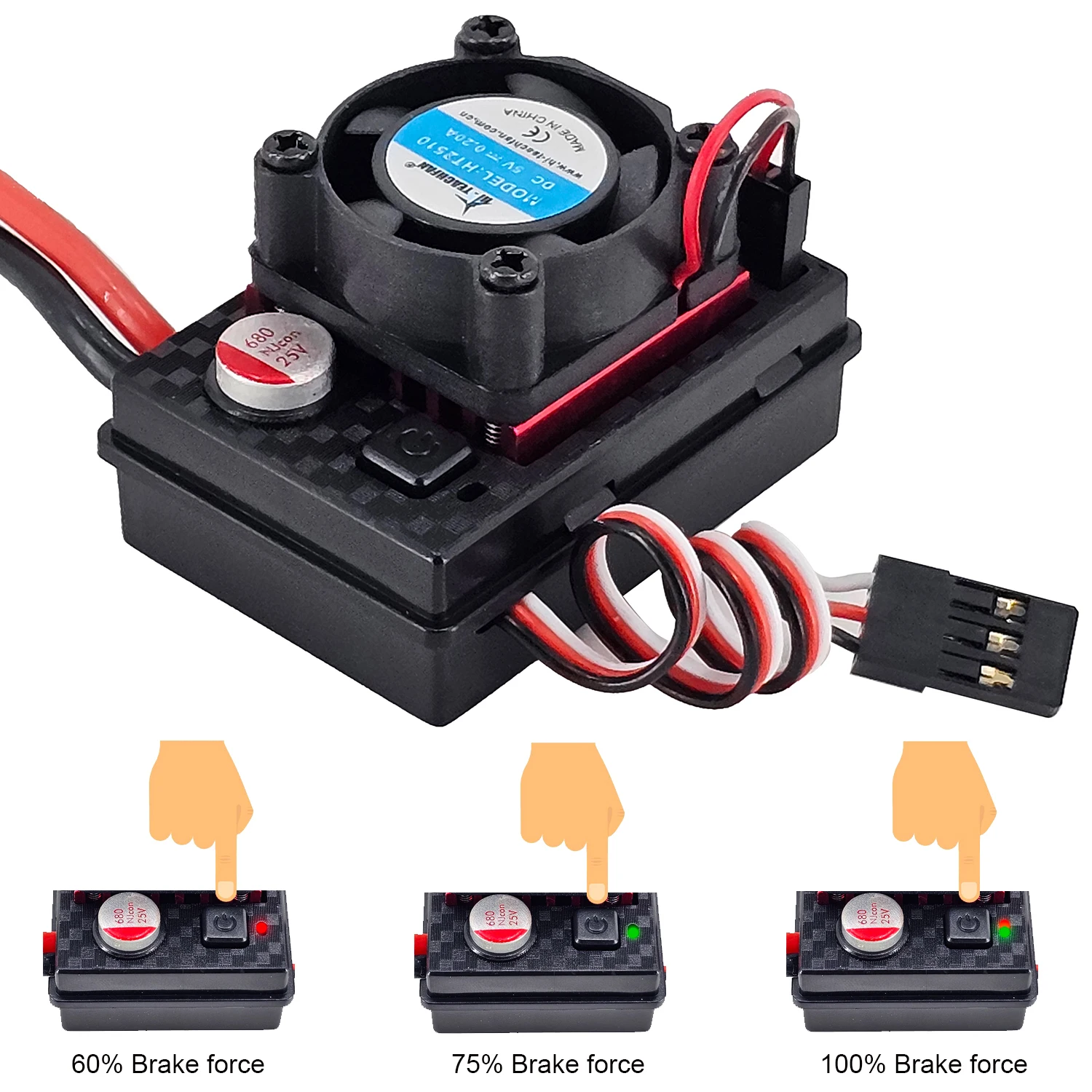 VGEBY - Transmisor RC de 2.4 GHz, kit de receptor de control de radio confiable de 3 canales para pilotos de drones, entusiastas de los automóviles RC y aficionados a modelos VGEBY - Transmisor RC de 2.4 GHz, kit de receptor de control de radio confiable de 3 canales para pilotos de drones, entusiastas de los automóviles RC y aficionados a modelos