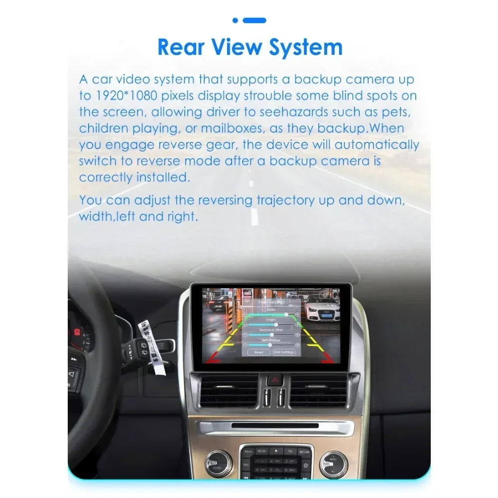7862 Android Car Radio for Volvo xc60 2008-2017 Car Radio Stereo Video Players Wireless CarPlay 2Din Multimedia GPS Touch Screen