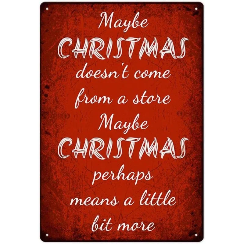 

Perhaps Christmas doesn't come from shops, retro wall decorations, cafes, bars, bars, home decor, handicrafts, tin paintings