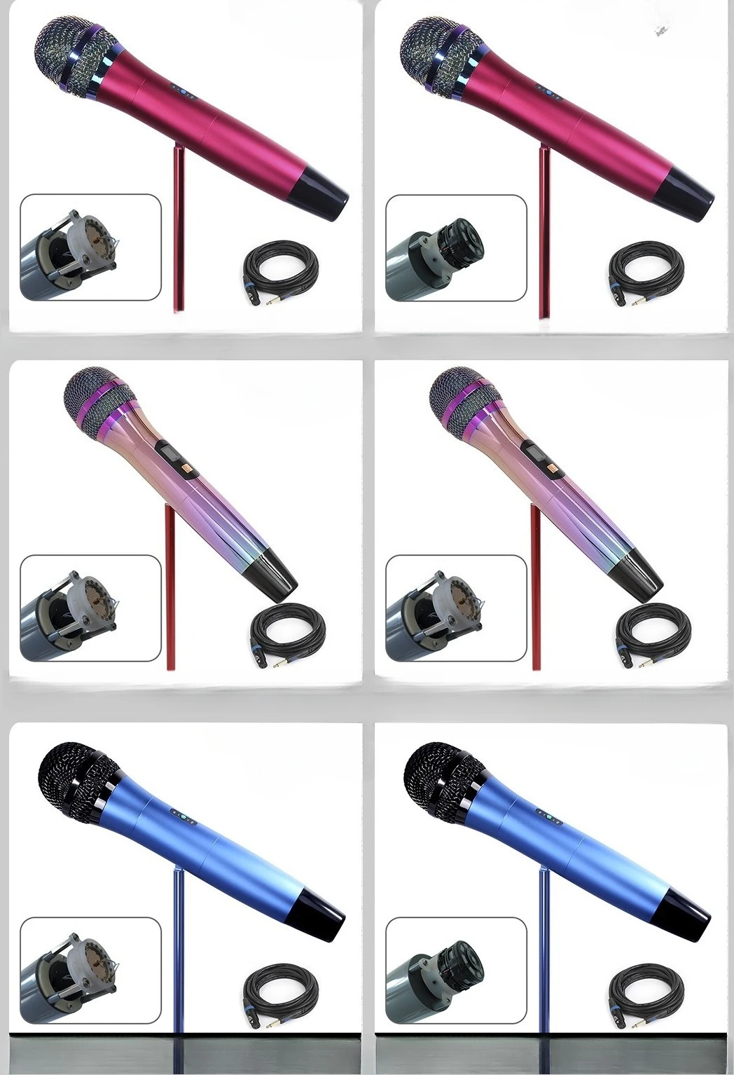 Gigantyczny mikrofon KM120 KM100 Big Mac, dynamiczny