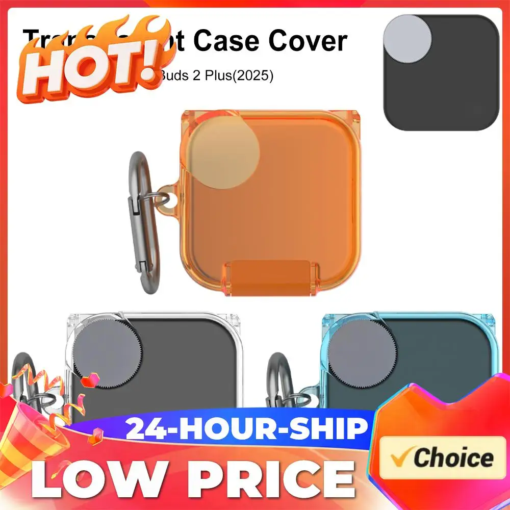 For CMF Buds Pro 2/Buds 2 Plus 2025 Protective Earbuds Case Wireless BT Headphone Cover Earphones Full Protections Housing