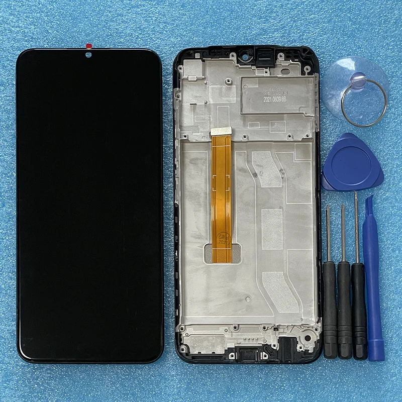 6.5 Original For OPPO Realme C25 RMX3193 LCD Display Screen Frame Touch Panel Digitizer For Realme C25s RMX3195 RMX3197 Display