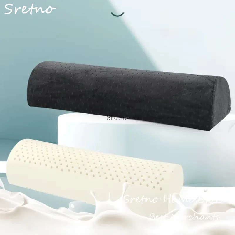 

Natural Latex Pillow Long Strip Leg Clamp Sleeping Pillows Pregnancy Leg Knee Vein Pad Pillow Cushion Almohadas Para Dormir