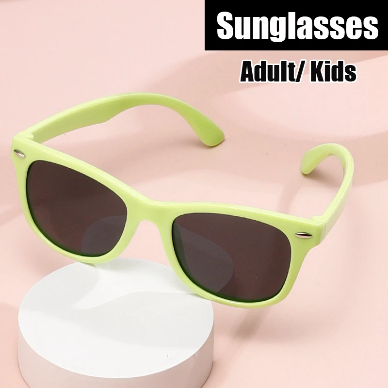 

Fashion Adult Kids Outdoor Sunglasses Unisex Square Frame UV Protection Sun Glasses Women Travel Car Driving Sun Shades Goggles