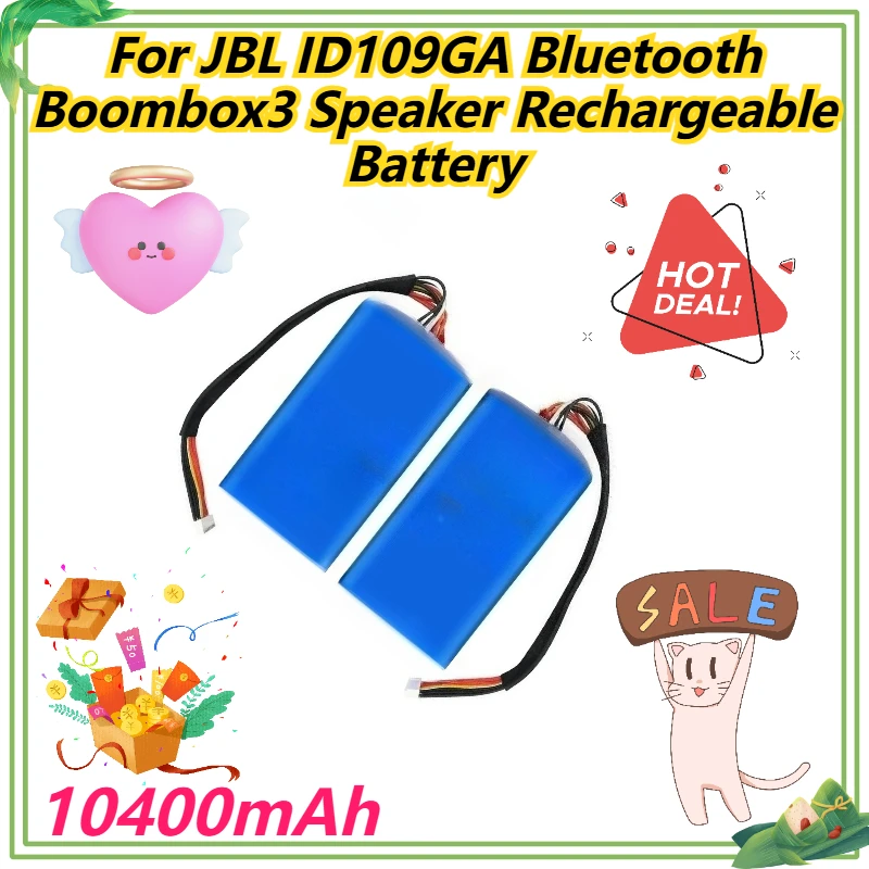

10400mAh For JBL ID109GA Bluetooth Boombox3 Speaker Rechargeable Battery