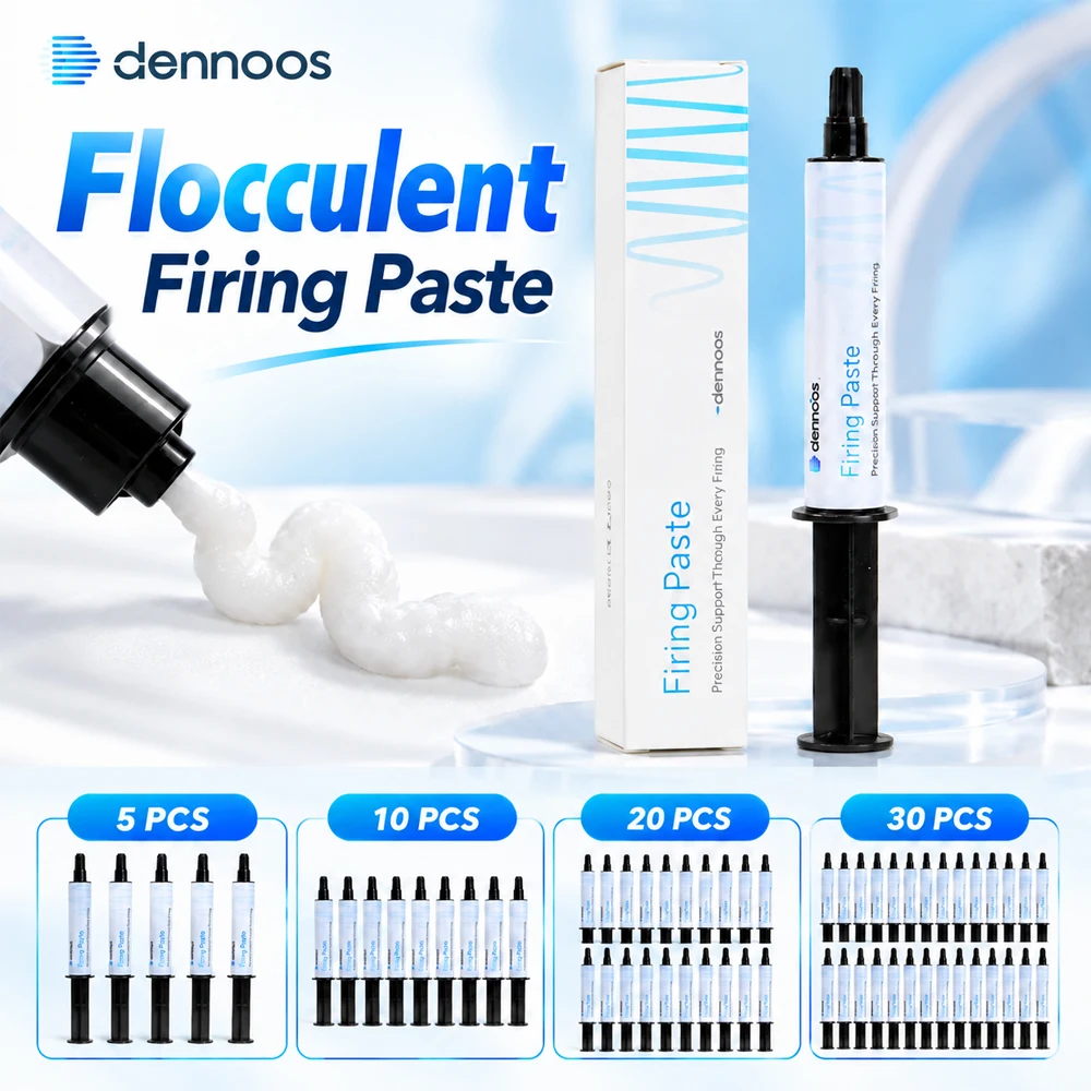 Dental Flocculent Firing Paste Restoration Sintering Paste for Ceramics Veneer Crown and Bridge in Sintering Furnace Paste