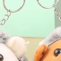 

Cute Hedgehog Plush Toy Cartoon Animal Pendant Soft Stuffed Doll Keychain Backpack Car Bag Key Ring Decor Kid Gift