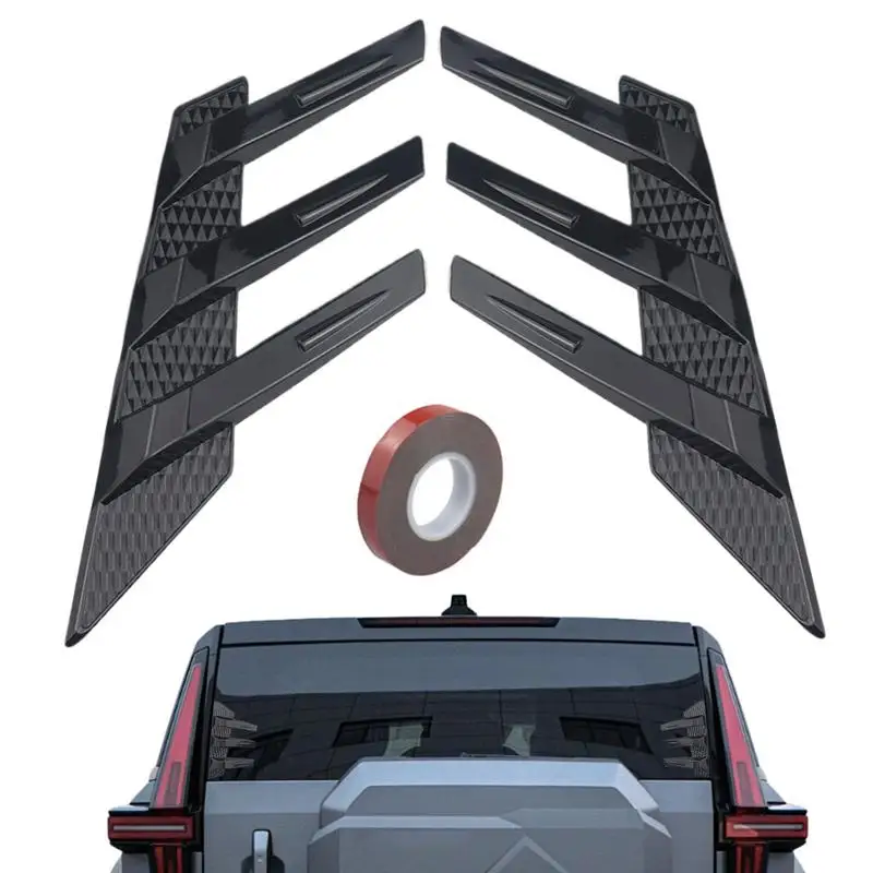 Rear Window Spoiler Automotive Body Parts Car Wind Noise Reduction Package Automobile Exterior Deflector Accessories Vehicle
