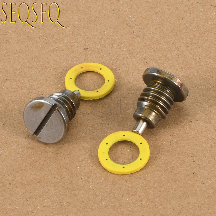 2PCS Magnetic Outdrive Gear Case Drain Plug Screw Gasket 22-8M0058389 22-67892A06 8M0058389 For Mercruiser 22-67892A1 22-67892