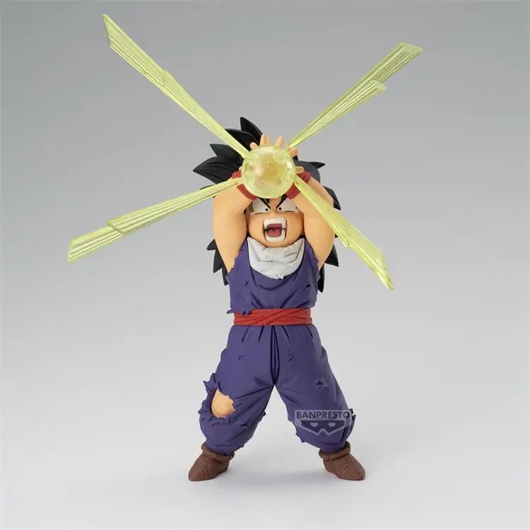 BANDAI Original GxMateria Dragon Ball Z Son Gohan Ver.3 Action Figure Desktop Ornaments Model Collectibles