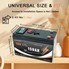12V LiFePO4 150Ah 리튬 배터리 4000+ 딥 사이클, 파워 휠 장난감, 스쿠터, 라디오, UPS, 카약 어군 탐지기, 태양 전지 패널용 4
