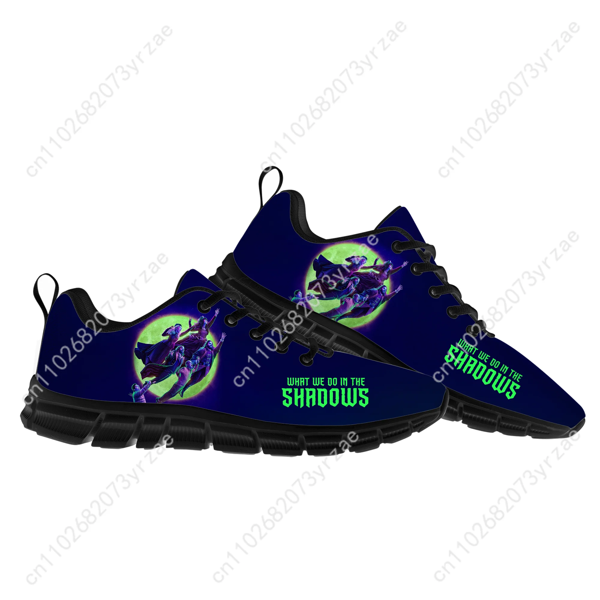 ما نفعله في الظلال أحذية شبكية من الدانتيل أحذية رياضية مسطحة للرجال والنساء أحذية رياضية عالية الجودة أحذية رياضية عصرية مخصصة