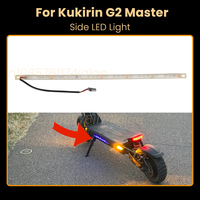 Blue Side LED Light For Kukirin G2 Master Left Or Right Atmosphere LED Strip Side Light Scooter Parts