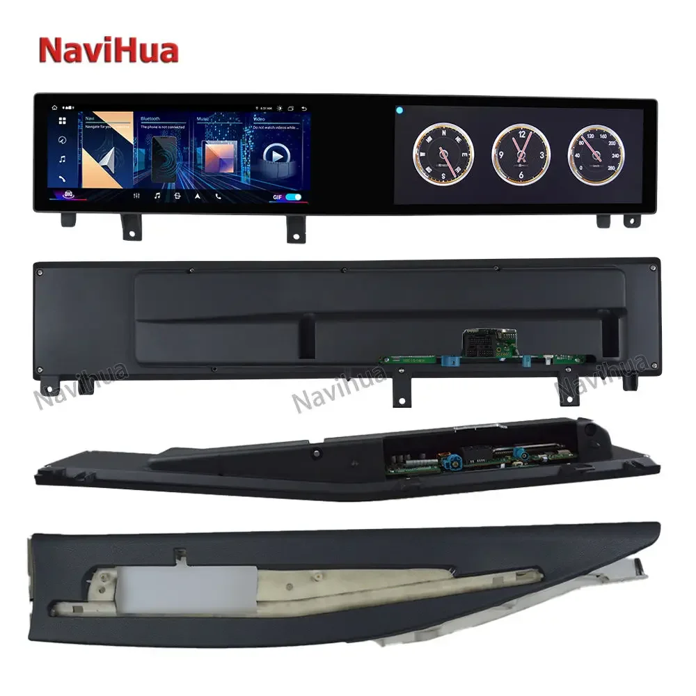 NaviHua 21 Inch Large Screen For BMW 5 Series F10 CIC NBT Multimedia Android Car Radio Auto Carplay Navigation Headunit Monitor