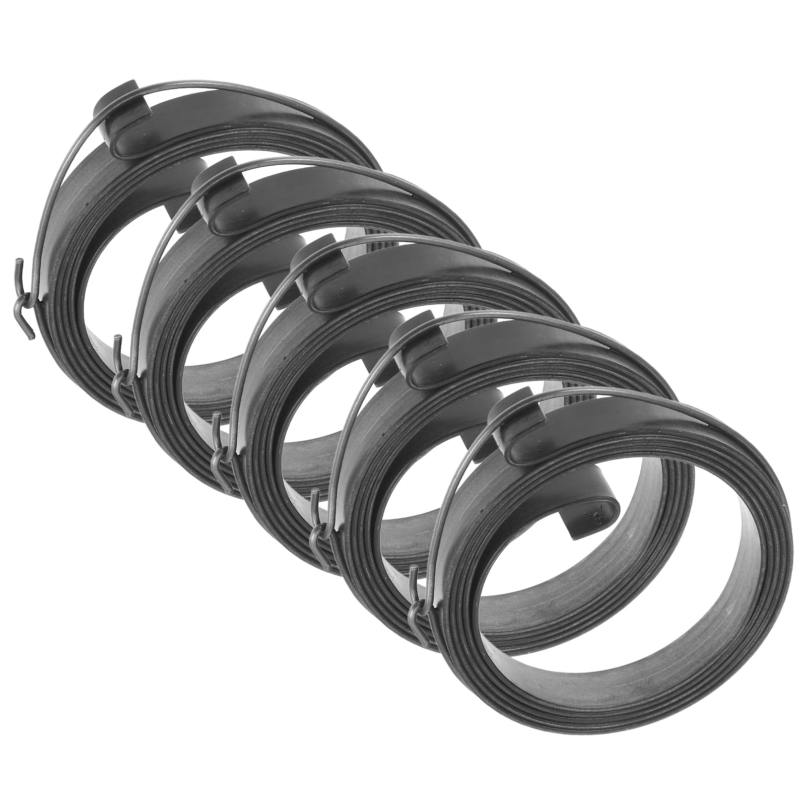 

5pcs Starting Spring Durable Portable Chainsaw Parts Lawn Mower Replacement Pull Cord Rope Handle Drill Press Accessories