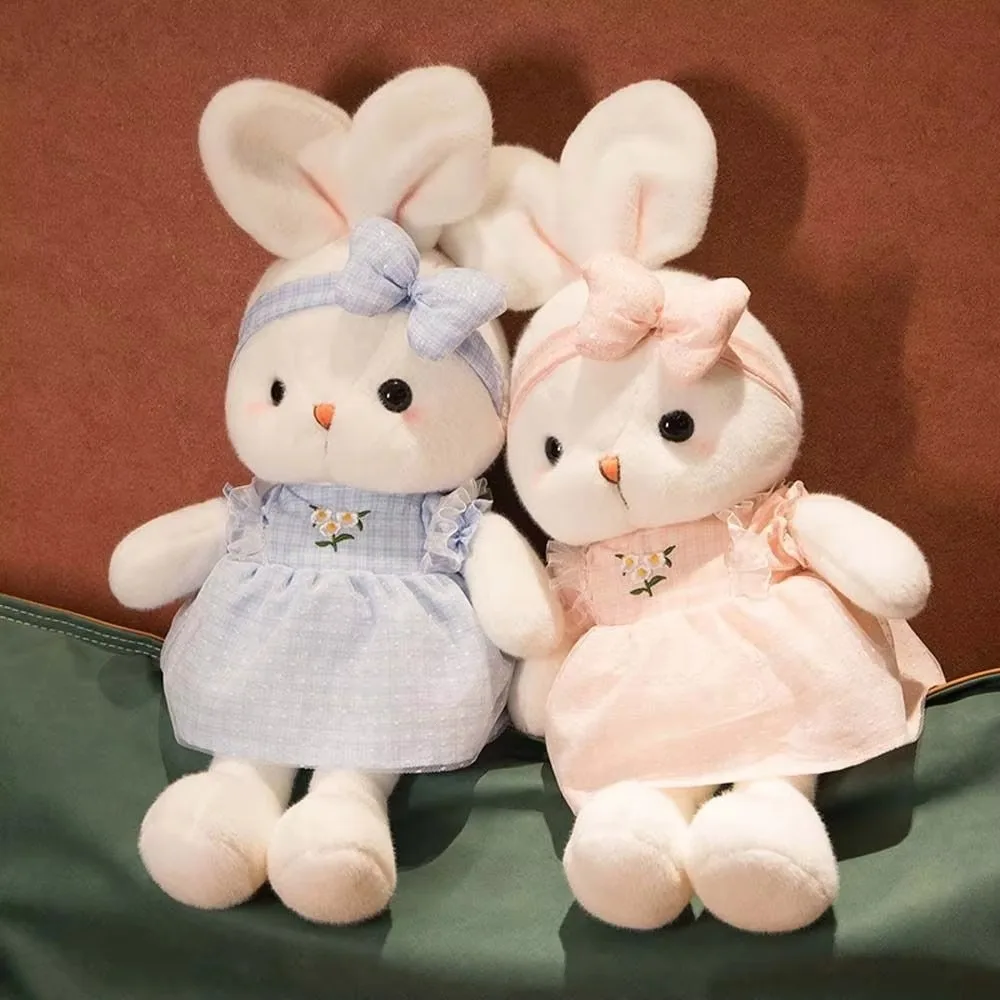 

Kawaii Long Ears Plush Rabbit Doll Appeasement Doll 30cm Skirt Bunny Toy Bunny Sleep Pillow Gift