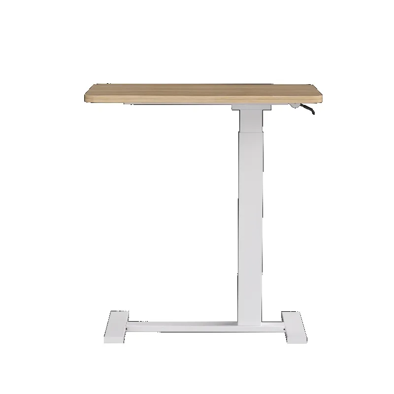 مكتب بجانب السرير منخفض التكلفة من المصنع مع طاولة قابلة للتعديل تعمل بالهواء المضغوط وتصميم مكتب الكمبيوتر الحديث #4