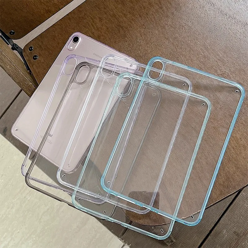 2025 pour Smausng Galaxy Tab A11 Plus S11 11 "8.7 X133 A9 X110 S10 Lite FE 10.9 "S9 + 12.4 housse transparente PC acrylique antichoc