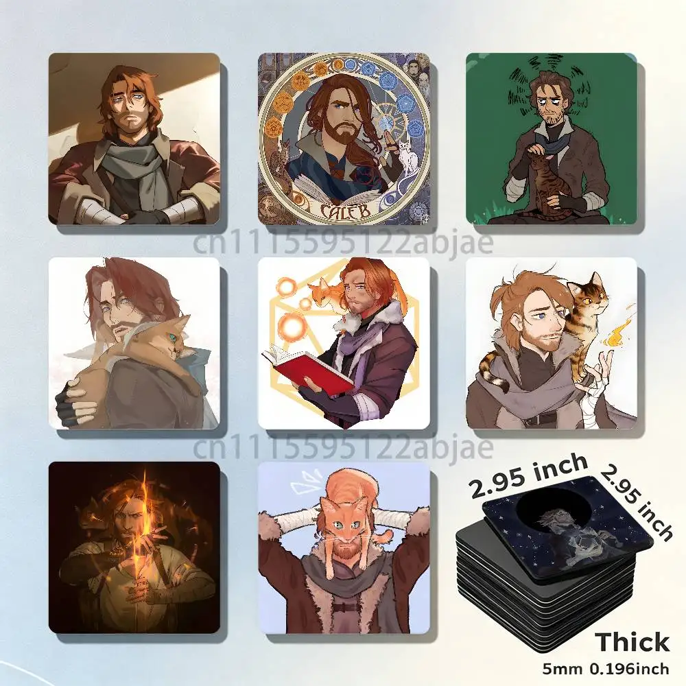 The Mighty Nein C-Caleb Widogast Refrigerator Magnets the Perfect Choice for Home Create Warm Cozy Home Decor Gifts