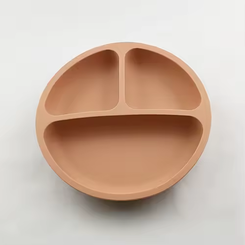 Baby Safe Silicone Dining Plate Suction Cartoon Children Dishes Feeding Toddler Training Tableware Retro Kids Smile Face Bowl - Image 7