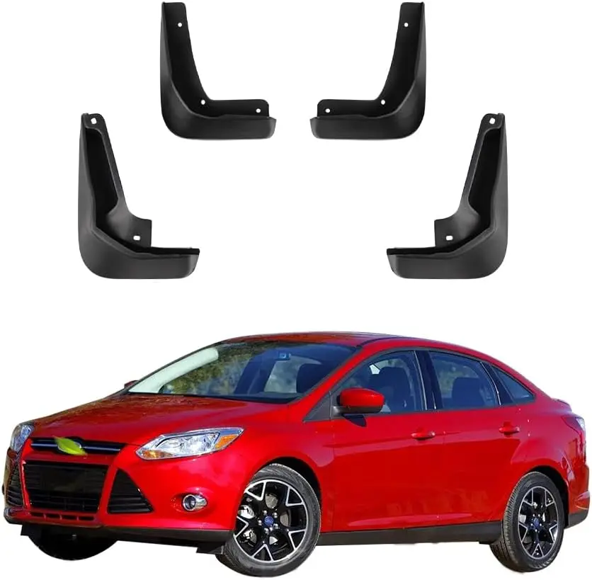 

4PCS Car Mud Flaps Splash Guards Mudguards Car Mud Flaps For Ford Focus MK3 Hatchback 2012-2018