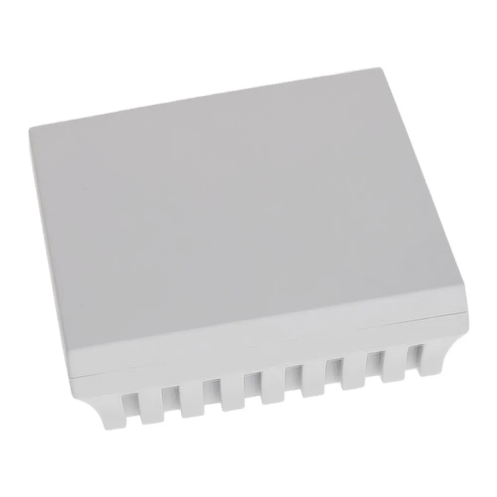 Plastic Thermostat Housing Box for Sensor Wiring Dustproof Power Supply Junction Box for HVAC and Automation Applications
