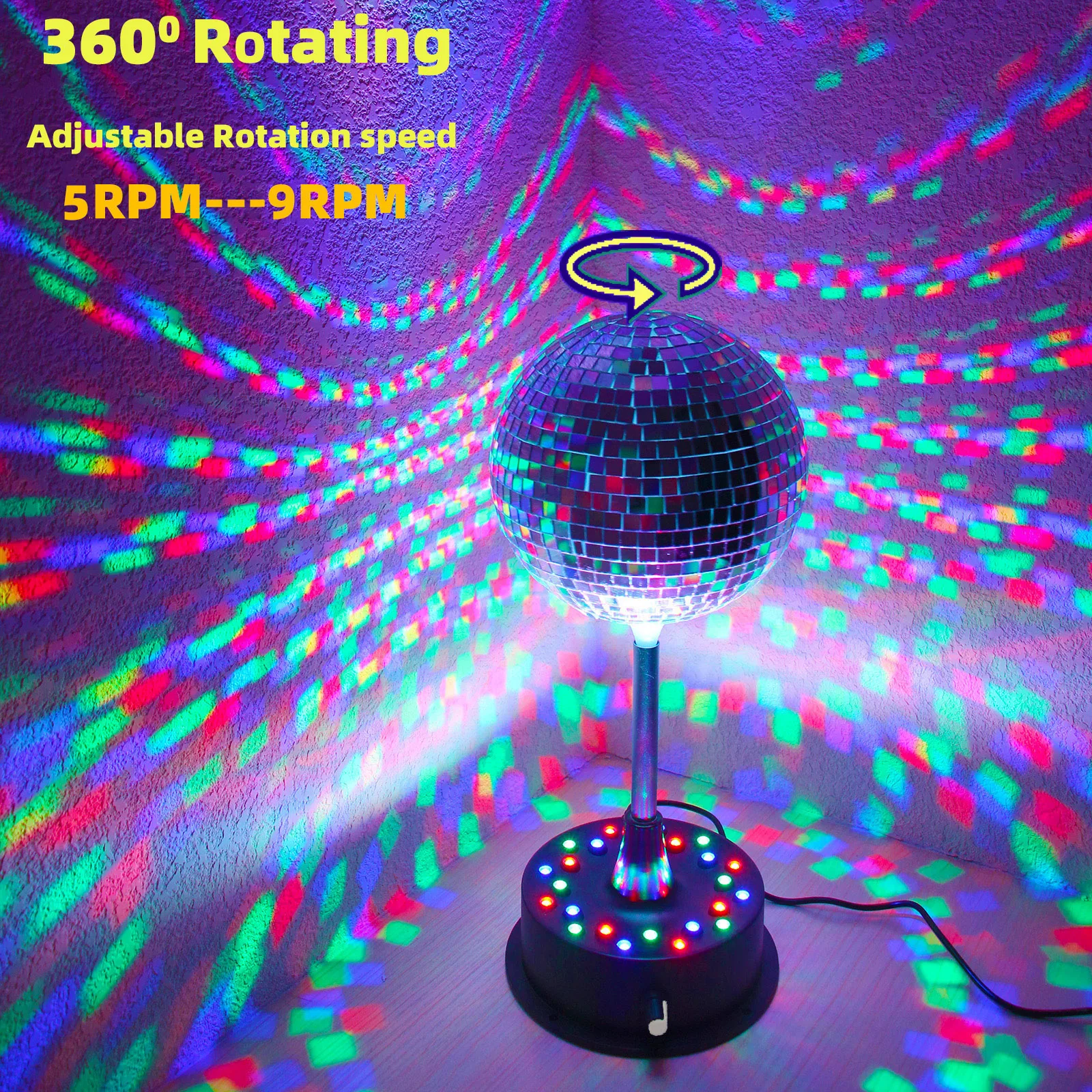 Boule disco miroir de 6 pouces - Disco Ball Mirror avis et prix