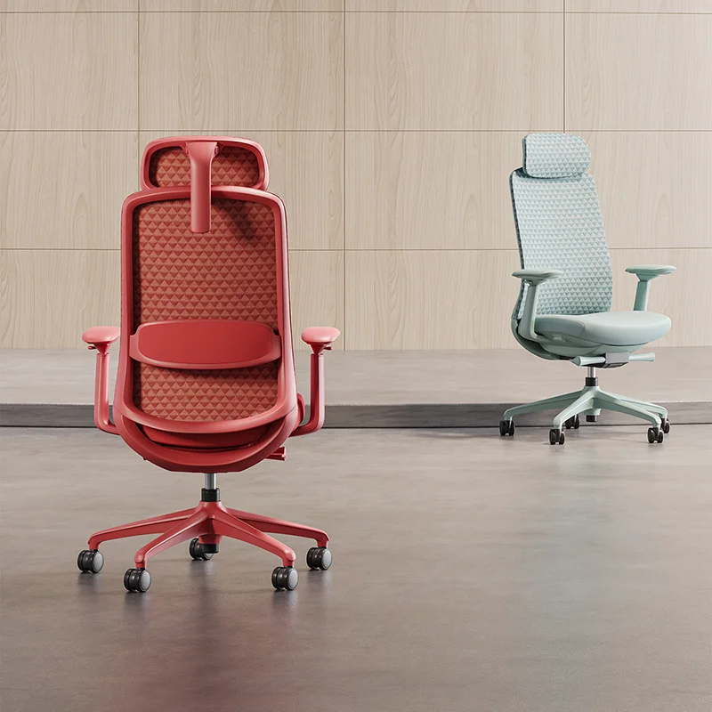 

Comfortable Ergonomic Office Chair Manager Modern Simple Mesh Swivel Design Chair High Backrest Sillas De Oficina Home Office