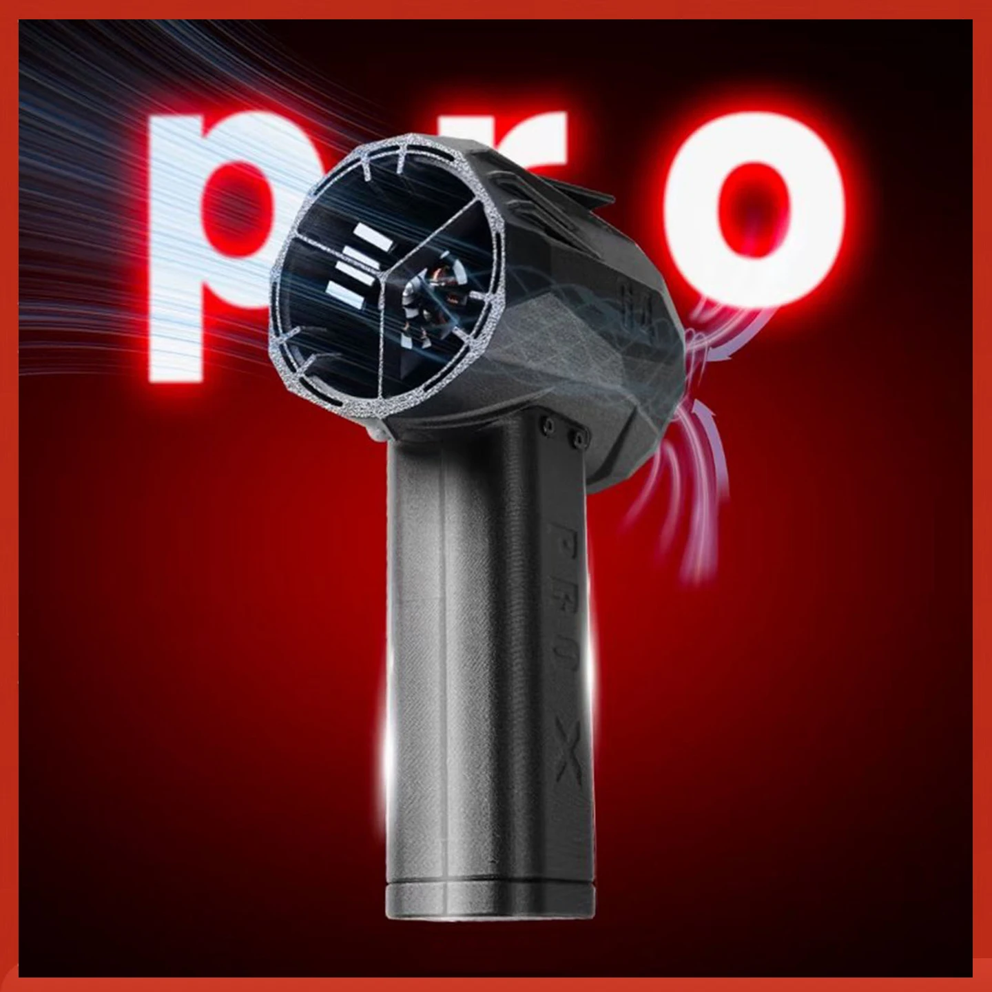 Turbo Ventilatore Motore Brushless 64mm Spinta 1500g 60W Ricarica Regolazione continua della velocità Potente Turbofan per Soffiare la neve