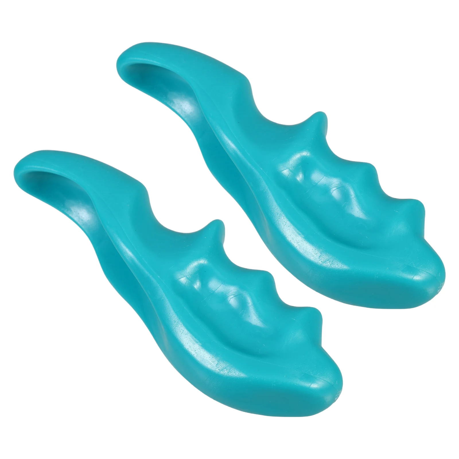 

2pcs Green Fascia Massager for Deep Muscle Relaxation Thumb Tool Portable Self Massage Neck Shoulder Back Hand Held Pressure