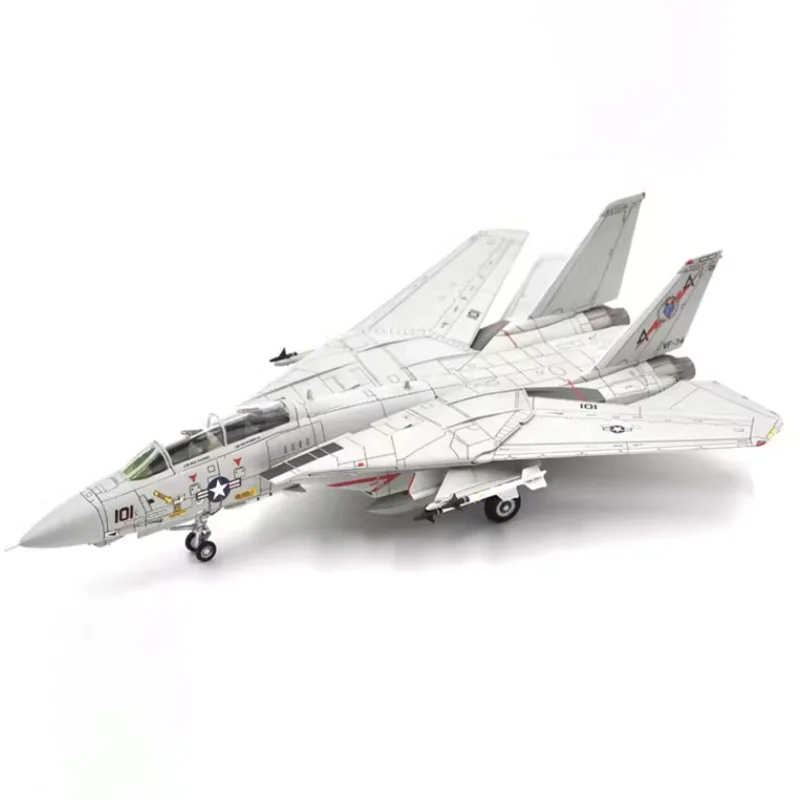 1/72 Scale CA721410 F-14A Tomcat Fighter VF-74 Do Old Version Squadron F14 Military Combat Aircraft Model Has No Base Bracket