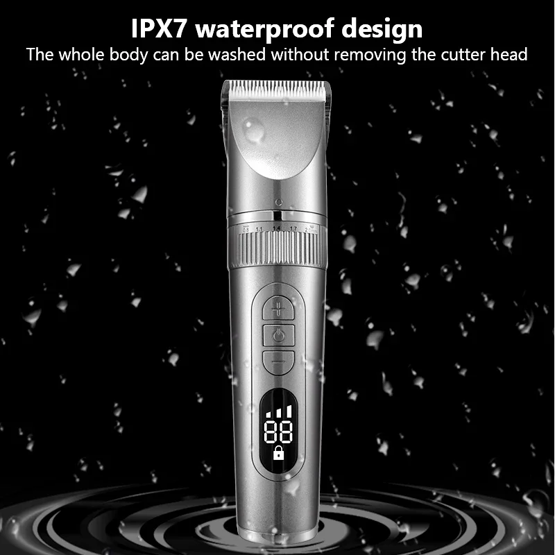 Hair Clipper Trimmer ตัดผมเครื่องตัดผมเครื่องโกนหนวดไฟฟ้าสำหรับชายเคราโกนหนวดมีดโกนมีดโกน Trimmer