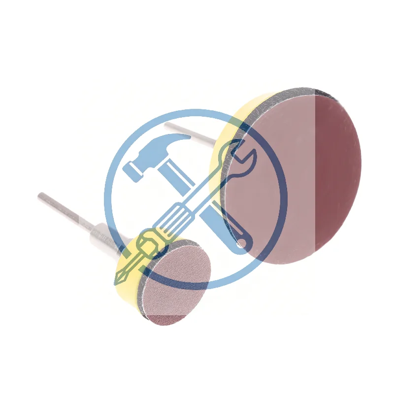 مجموعة أقراص الصنفرة 1/2 بوصة لأدوات دوارة لطاحونة الحفر مع لوحة الداعم تتضمن 100-2000 ورق صنفرة #1