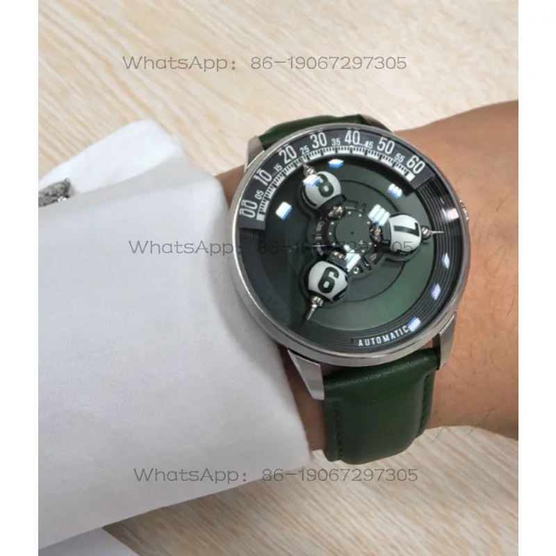 Spherical Three-dimensional Star Wheel Mechanical Men's Watch
