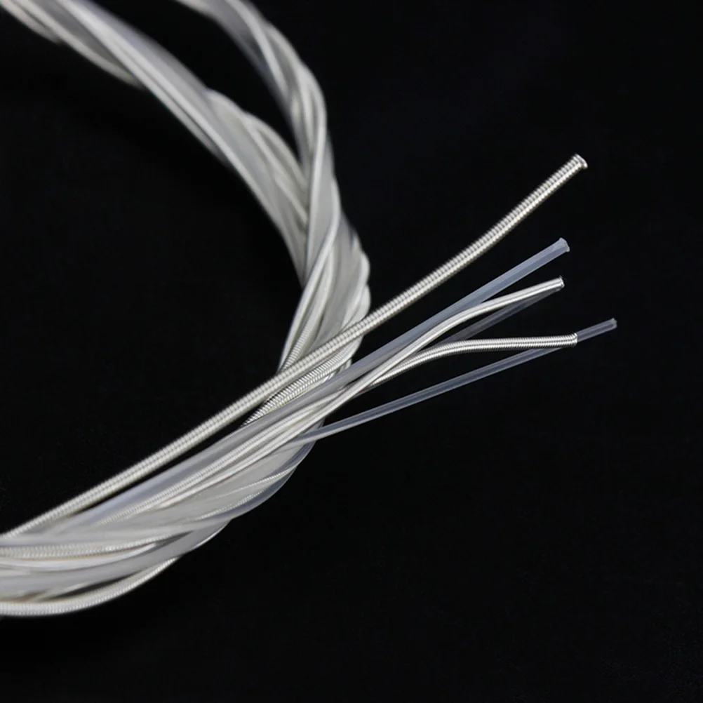 

6 pcs Strings Nylon Replacement Replacement Folk Guitar Strings For Acoustic Folk Bass Guitar Music Instrument Accessories